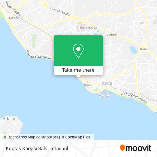 Koçtaş Karşısı Sahil map