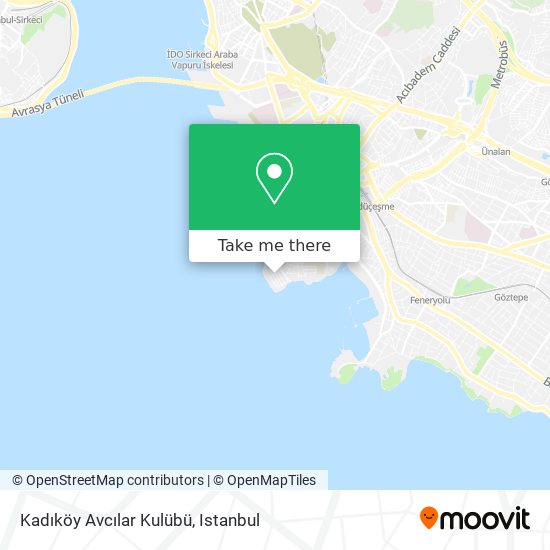 Kadıköy Avcılar Kulübü map