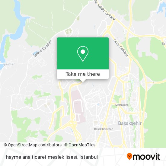 hayme ana ticaret meslek lisesi map