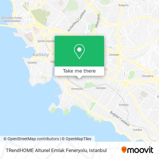 TRendHOME Altunel Emlak Feneryolu map