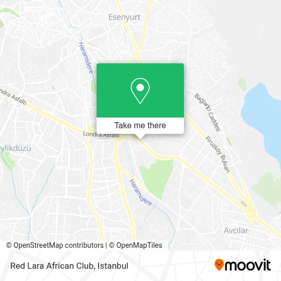 Red Lara African Club map