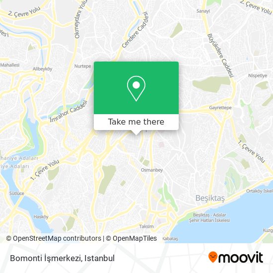 Bomonti İşmerkezi map