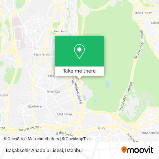 Başakşehir Anadolu Lisesi map