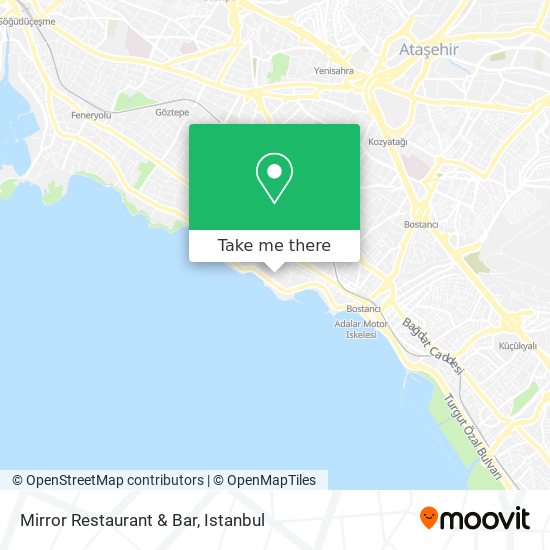 Mirror Restaurant & Bar map