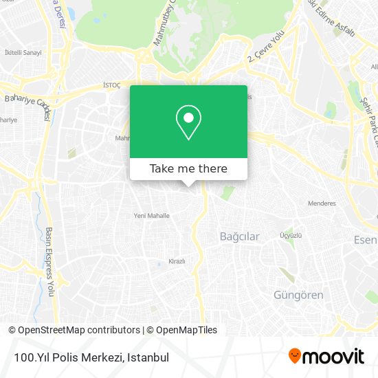 100.Yıl Polis Merkezi map