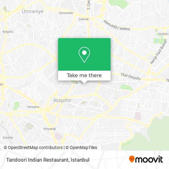 Tandoori Indian Restaurant map