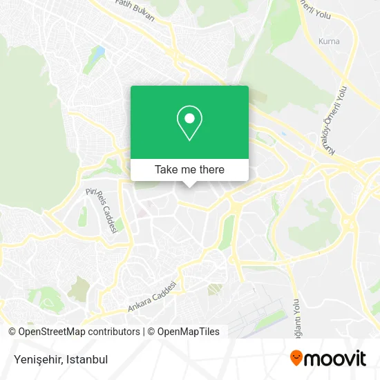 Yenişehir map