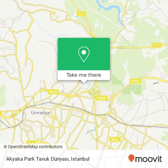 Akyaka Park Tavuk Dünyası map