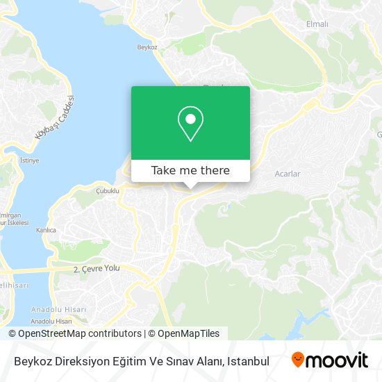 Beykoz Direksiyon Eğitim Ve Sınav Alanı map