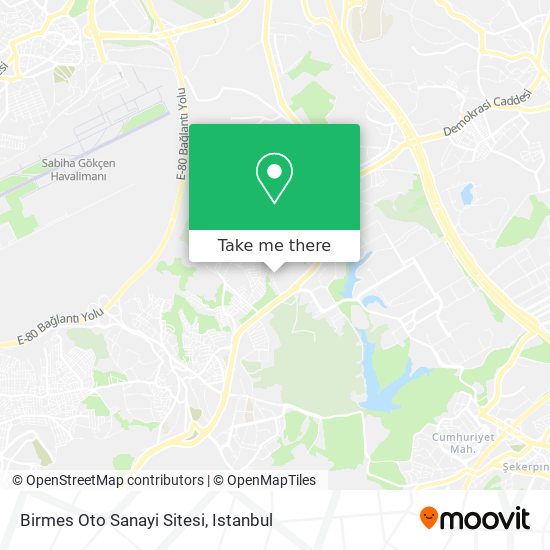 Birmes Oto Sanayi Sitesi map