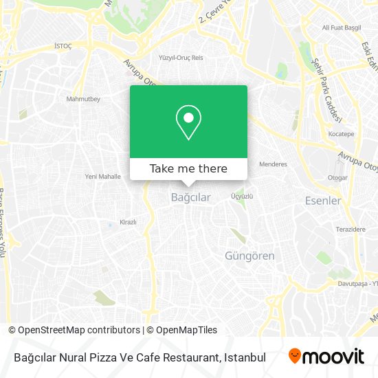 Bağcılar Nural Pizza Ve Cafe Restaurant map