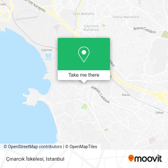 Çınarcık İskelesi map