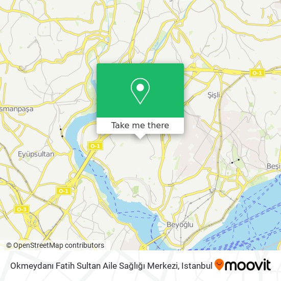 Okmeydanı Fatih Sultan Aile Sağlığı Merkezi map