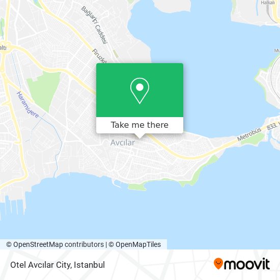 Otel Avcılar City map