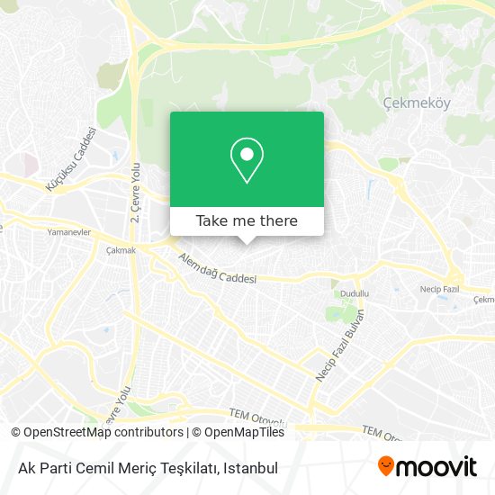 Ak Parti Cemil Meriç Teşkilatı map