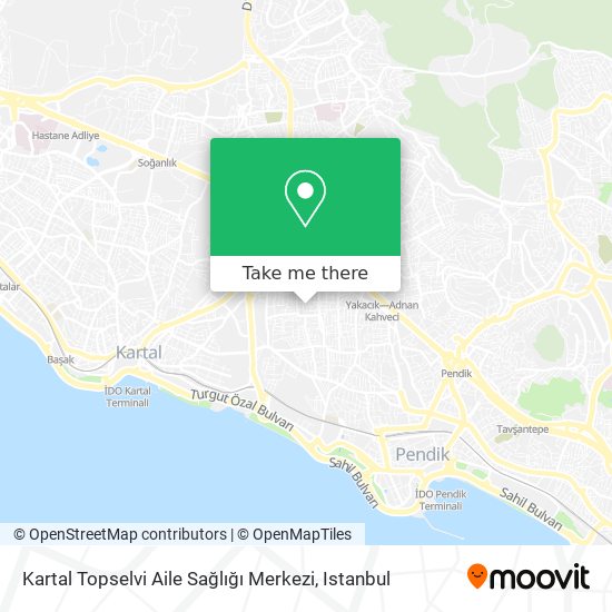 Kartal Topselvi Aile Sağlığı Merkezi map