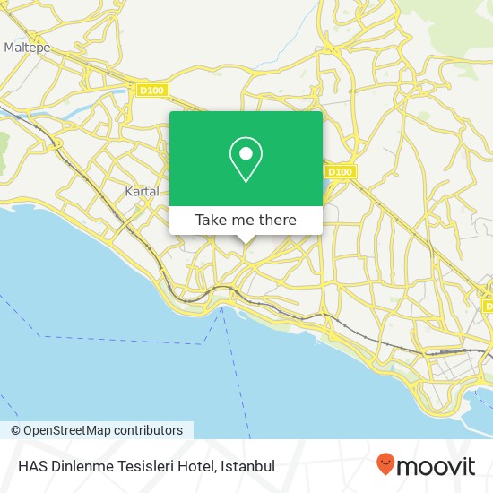 HAS Dinlenme Tesisleri Hotel map