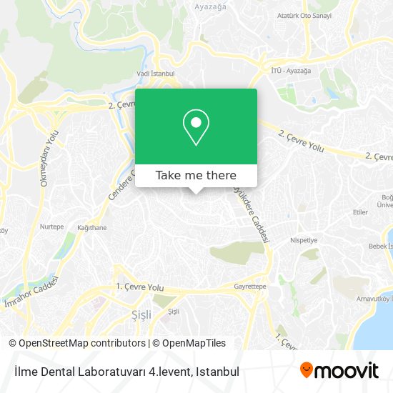 İlme Dental Laboratuvarı 4.levent map