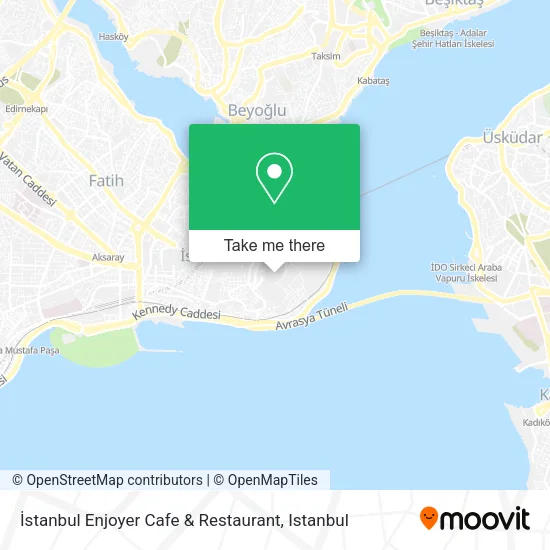 İstanbul Enjoyer Cafe & Restaurant map