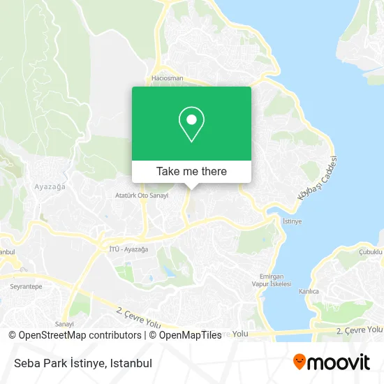 Seba Park İstinye map