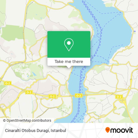 Cinaralti Otobus Duragi map