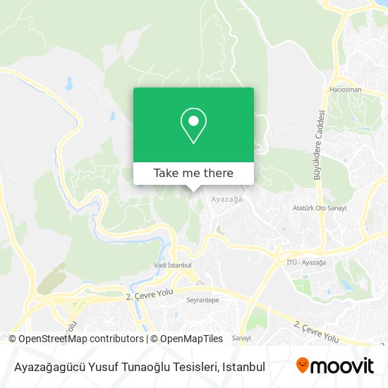 Ayazağagücü Yusuf Tunaoğlu Tesisleri map