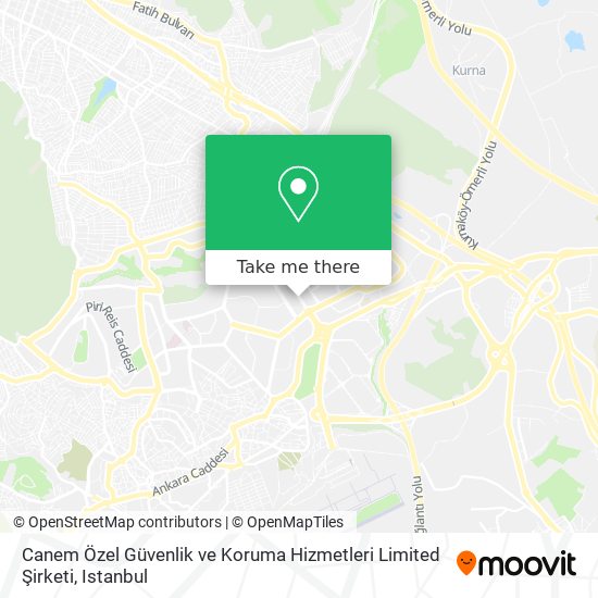Canem Özel Güvenlik ve Koruma Hizmetleri Limited Şirketi map