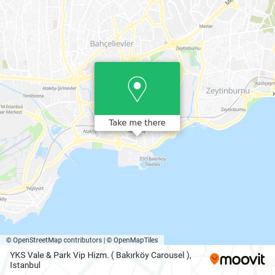 YKS Vale & Park Vip Hizm. ( Bakırköy Carousel ) map