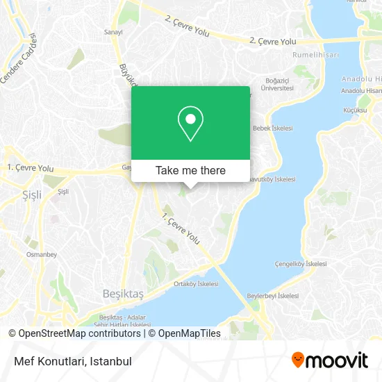 Mef Konutlari map