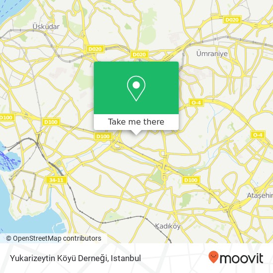 Yukarizeytin Köyü Derneği map