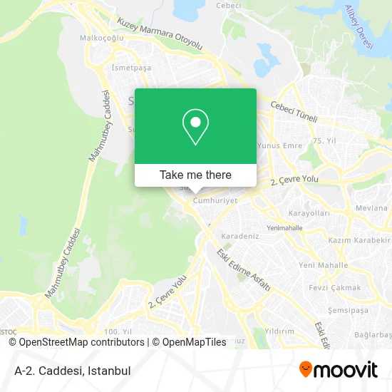 A-2. Caddesi map