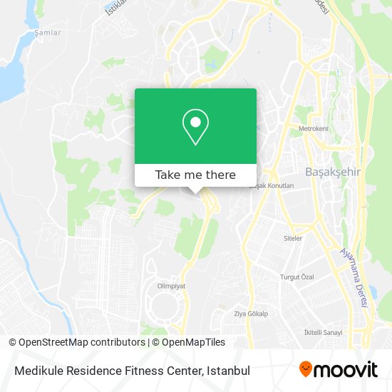 Medikule Residence Fitness Center map