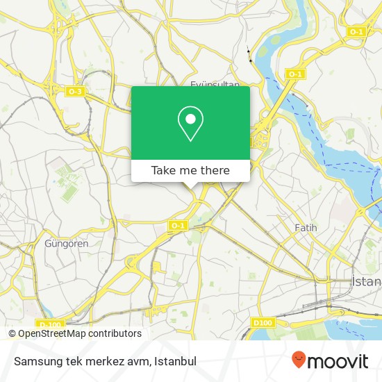 Samsung tek merkez avm map