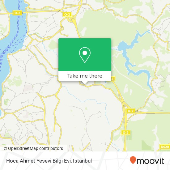 Hoca Ahmet Yesevi Bilgi Evi map