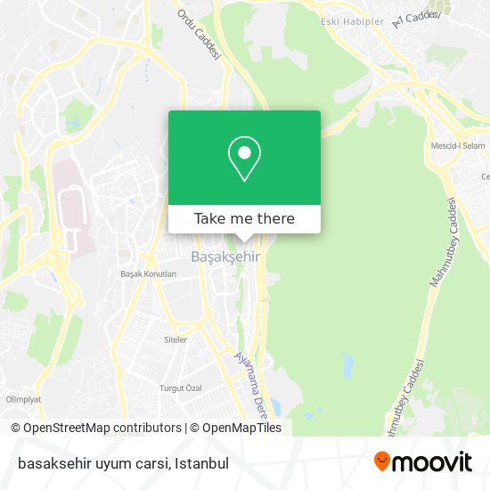 basaksehir uyum carsi map