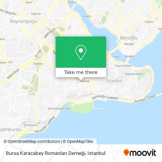 Bursa Karacabey Romanları Derneği map