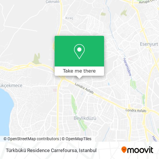 Türkbükü Residence Carrefoursa map