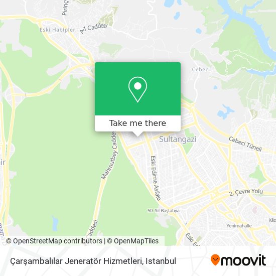 Çarşambalılar Jeneratör Hizmetleri map