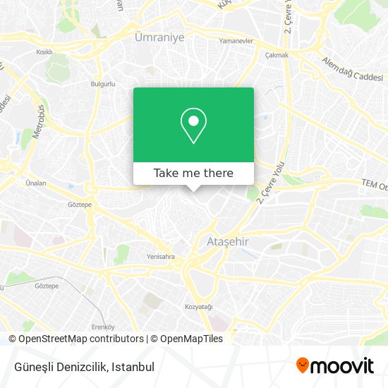 Güneşli Denizcilik map