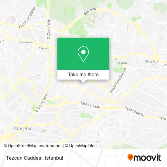 Tezcan Caddesi map