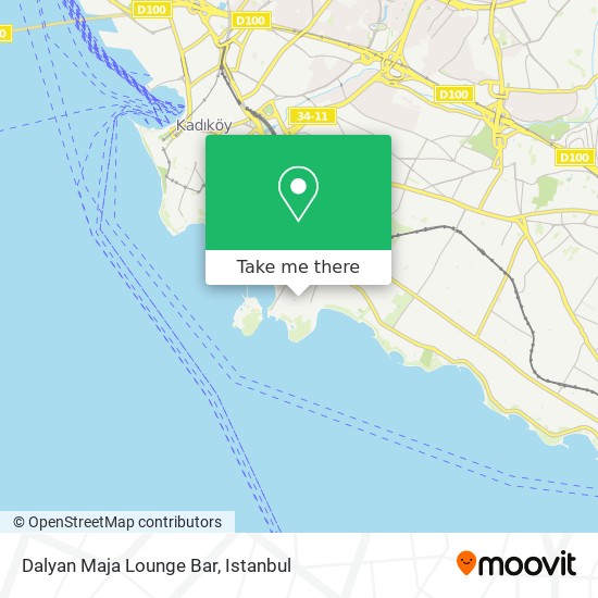 Dalyan Maja Lounge Bar map