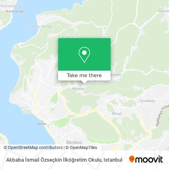 Akbaba İsmail Özseçkin İlköğretim Okulu map