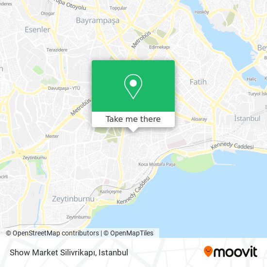 Show Market Silivrikapı map