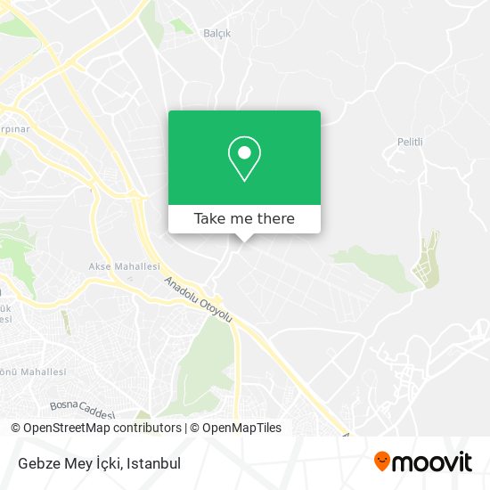 Gebze Mey İçki map