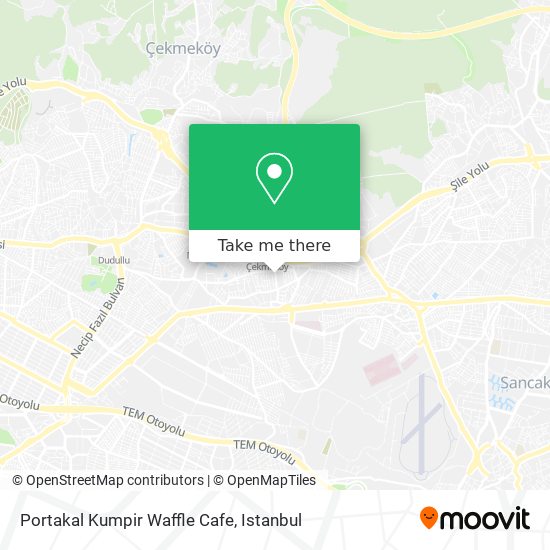Portakal Kumpir Waffle Cafe map