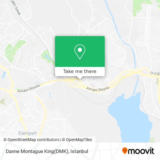Danne Montague King(DMK) map