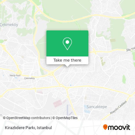 Kirazlıdere Parkı map