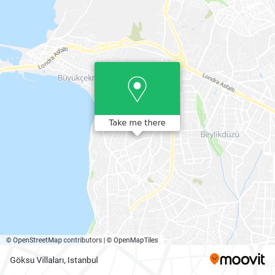 Göksu Villaları map
