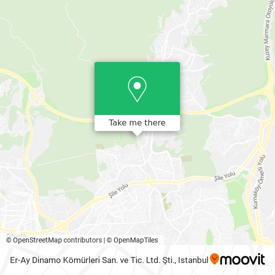 how to get to er ay dinamo komurleri san ve tic ltd sti in cekmekoy by bus or cable car