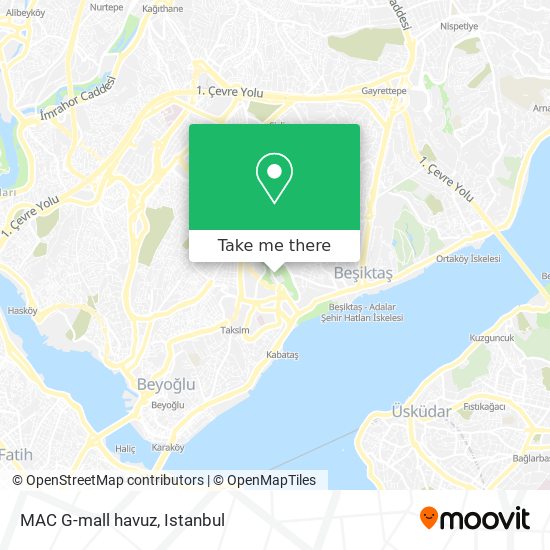 MAC G-mall havuz map